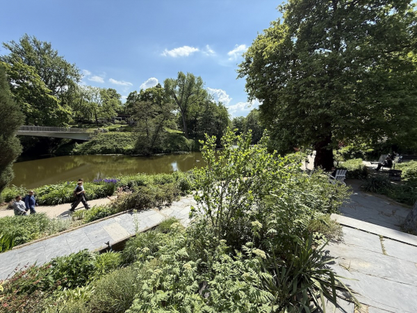 Mittelmeerterrassen im alten botanischen Garten