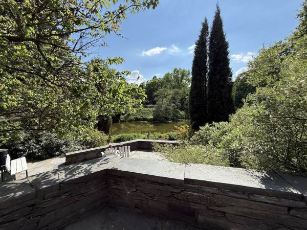 Mittelmeerterrassen im alten botanischen Garten