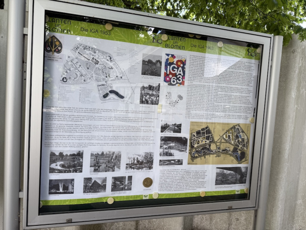 Planten un Blomen Geschichte