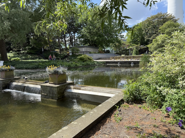 Wasserkaskaden Planten un Blomen